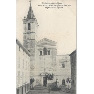Contes-Vallée du Paillon Façade de L'église
